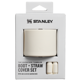 Quencher Boot And Straw Cover Set 0.89L 0.59L Cream