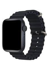 Curea Ceas Apple Watch Silicon Ocean Dark Navy Blue - WATCHERS