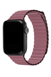 Curea Ceas Apple Watch Casual Leather Rust - WATCHERS