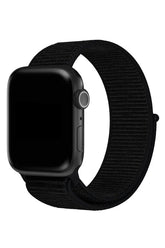 Curea Ceas Apple Watch Sport Nylon Night Black - WATCHERS