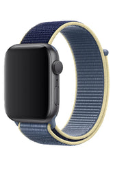 Curea Ceas Apple Watch Sport Nylon Night Blue - WATCHERS