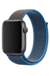Curea Ceas Apple Watch Sport Nylon Rock Blue - WATCHERS