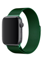 Curea Ceas Apple Watch Milanese Green Metalica - WATCHERS