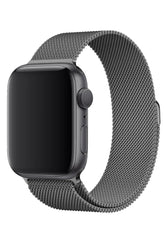 Curea Ceas Apple Watch Milanese Space Gray Metalica - WATCHERS