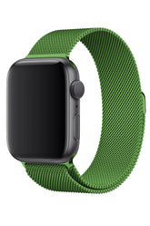 Curea Ceas Apple Watch Milanese Green Metalica - WATCHERS