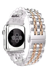 Curea Ceas Apple Watch Steel Melanthe Rose - WATCHERS