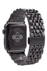 Curea Ceas Apple Watch Steel Melanthe Black - WATCHERS