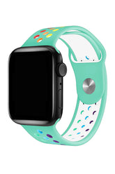 Curea Ceas Apple Watch Silicon Sport Amazon Rainbow - WATCHERS