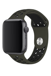 Curea Ceas Apple Watch Sport Silicon Olive Green - WATCHERS