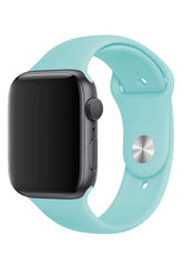 Curea Ceas Apple Watch Silicon Clasic Cyan - WATCHERS