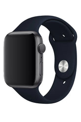 Curea Ceas Apple Watch Silicon Clasic Dark Blue - WATCHERS