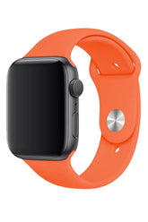 Curea Ceas Apple Watch Silicon Clasic Orange - WATCHERS