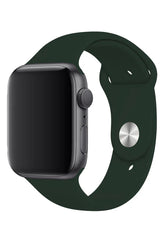 Curea Ceas Apple Watch Silicon Clasic Dark Green - WATCHERS