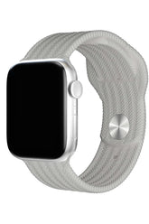 Curea Ceas Apple Watch Silicon Wave White - WATCHERS