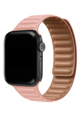 Curea Ceas Apple Watch California Leather Salmon - WATCHERS