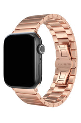 Curea Ceas Apple Watch Steel Nyssa Rose - WATCHERS