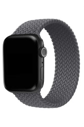 Curea Ceas Apple Watch Braided Jet Gray - WATCHERS