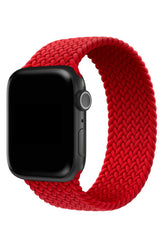 Curea Ceas Apple Watch Braided Venice Red - WATCHERS