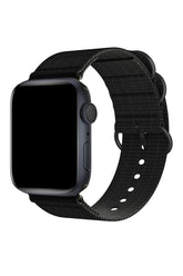 Curea Ceas Apple Watch Nylon Echo Black - WATCHERS