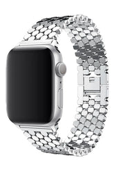 Curea Ceas Apple Watch Steel Thalassa Silver - WATCHERS