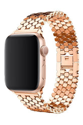 Curea Ceas Apple Watch Steel Thalassa Rose Gold - WATCHERS