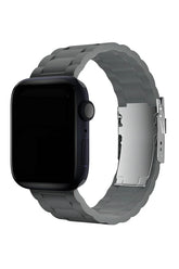 Curea Ceas Apple Watch Silicon Buckle Gray - WATCHERS