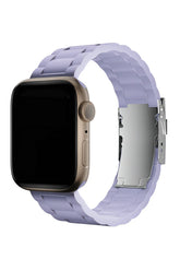 Curea Ceas Apple Watch Silicon Buckle Light Blue - WATCHERS