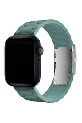 Curea Ceas Apple Watch Silicon Buckle Viridian - WATCHERS