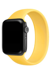 Curea Ceas Apple Watch Solo Silicon Yellow - WATCHERS