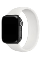 Curea Ceas Apple Watch Solo Silicon White - WATCHERS