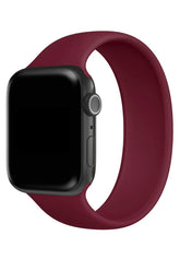Curea Ceas Apple Watch Solo Silicon Sangria - WATCHERS