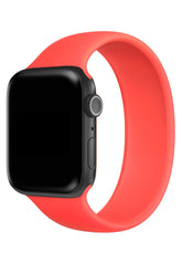 Curea Ceas Apple Watch Solo Silicon Vermilion Orange - WATCHERS