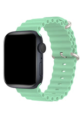 Curea Ceas Apple Watch Silicon Ocean Aqua - WATCHERS