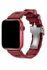 Curea Ceas Apple Watch Silicon Rugged Red - WATCHERS