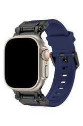 Curea Ceas Apple Watch Silicon Defender Midnight Blue - WATCHERS