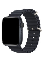 Curea Ceas Apple Watch Silicon Ocean Midnight - WATCHERS
