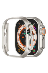 Bumper Protectie Ceas Apple Watch Ultra Silver - WATCHERS