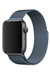 Curea Ceas Apple Watch Milanese Pale Metalica - WATCHERS