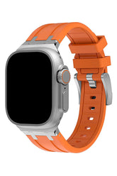 Curea Ceas Apple Watch Silicon Empire Orange - WATCHERS