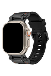 Curea Ceas Apple Watch Silicon Defender Dark Night - WATCHERS