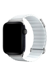 Curea Ceas Apple Watch Leather Majestic Warm White - WATCHERS