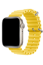 Curea Ceas Apple Watch Silicon Ocean Yellow - WATCHERS