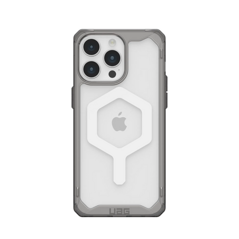 Husa iPhone MagSafe Plyo UAG pentru iPhone 15 Pro Max Silver - WATCHERS