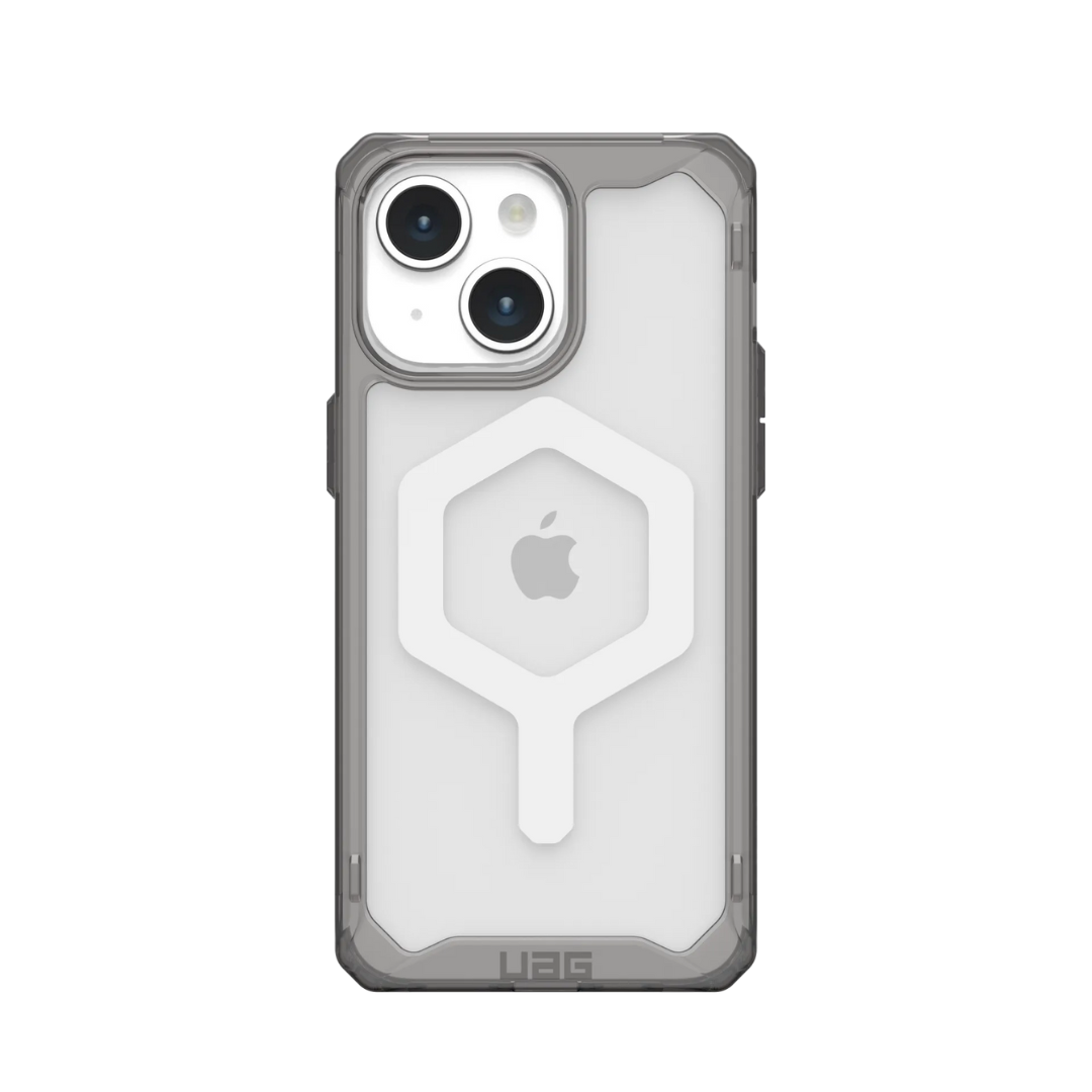 Husa iPhone MagSafe Plyo UAG pentru iPhone 15 Plus Silver - WATCHERS