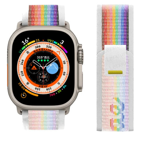 Curea Ceas Apple Watch Trail Rainbow - WATCHERS