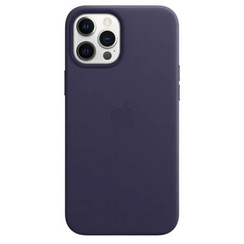 Husa iPhone MagSafe din Piele pentru iPhone 12 Pro Max Baltic Blue - WATCHERS