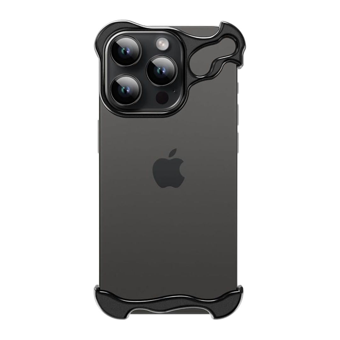 Bumper Aegis Negru din Aluminiu pentru iPhone - WATCHERS