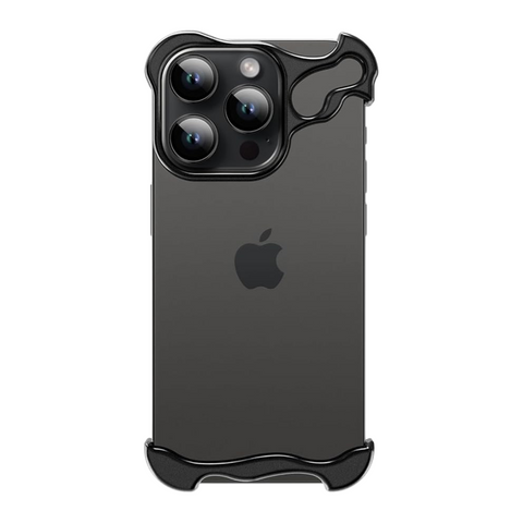 Bumper Aegis Negru din Aluminiu pentru iPhone - WATCHERS