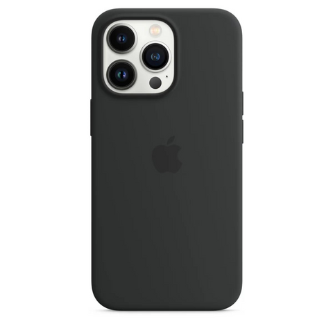 Husa iPhone MagSafe din Silicon pentru iPhone 13 Pro Black - WATCHERS
