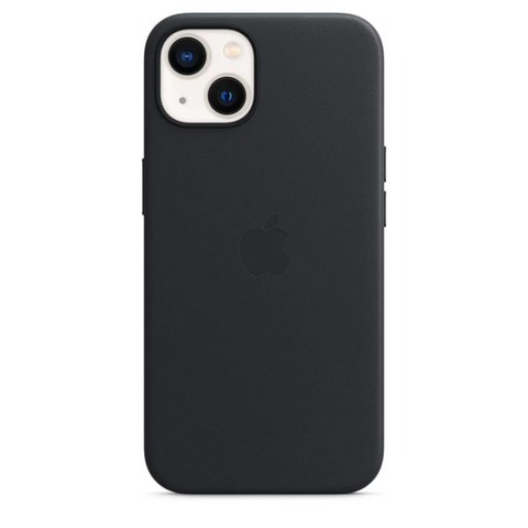 Husa iPhone MagSafe din Piele pentru iPhone 13 Mini Midnight - WATCHERS